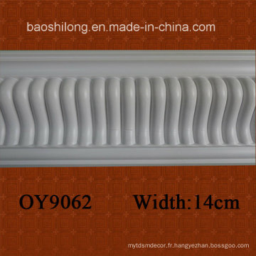 White Color Basic PU Cornice PU Milling